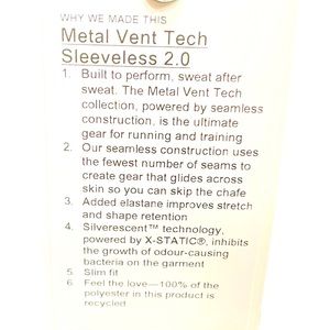 Lululemon Men's Metal Vent Tech Sleeveless 2.0 NWT.  Black